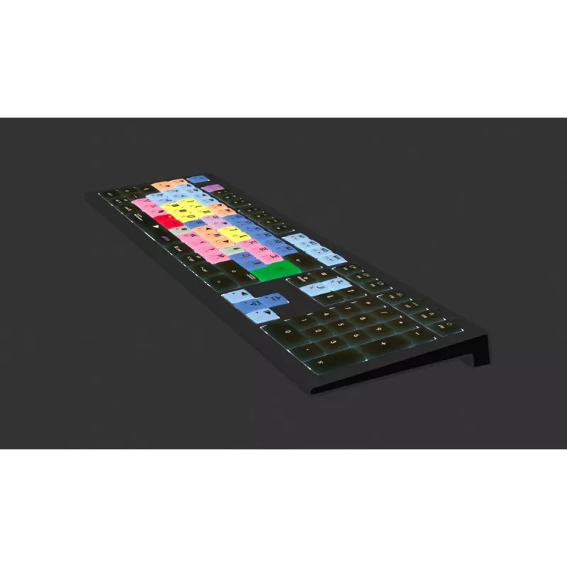 Logickeyboard LKB-MCOM4-A2M-UK Keyboard USB QWERTY English Black (LKB-MCOM4-A2M-UK)
