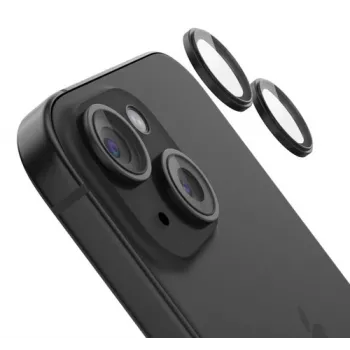 Tempered Glass Camera Lens Protector, Belkin OVA179HQBK, for iPhone 15 and iPhone 15 Plus — 2‑pack