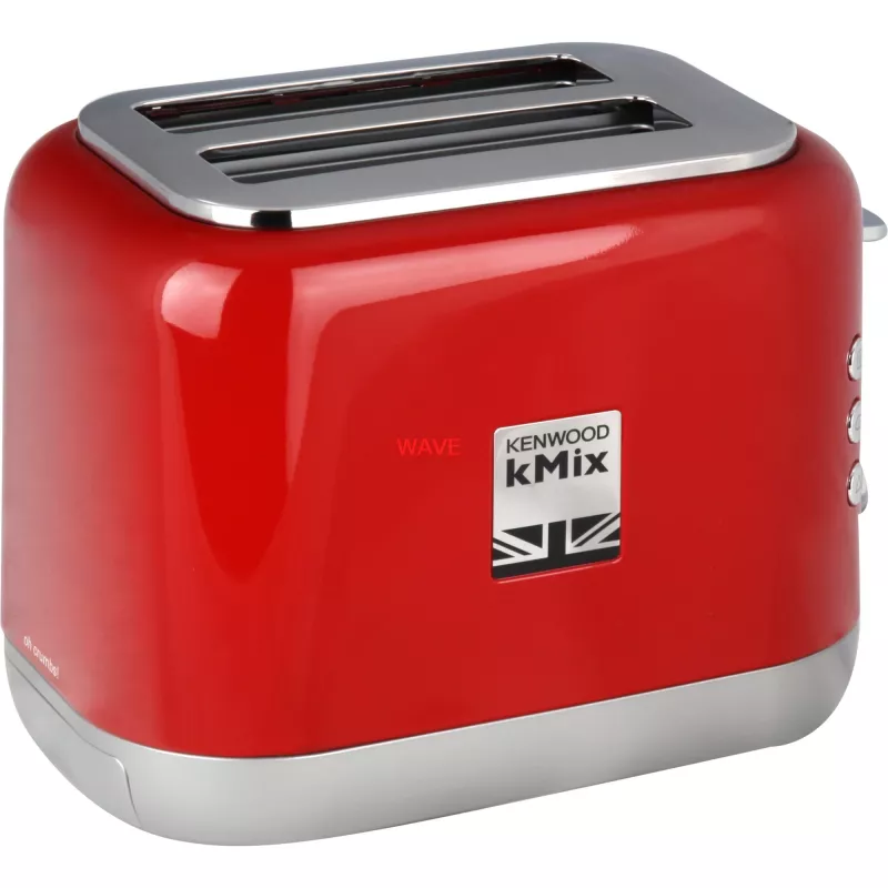 Toaster Kenwood TCX751RD 2-slice 900 W, metal housing, red, 160×272×257 mm