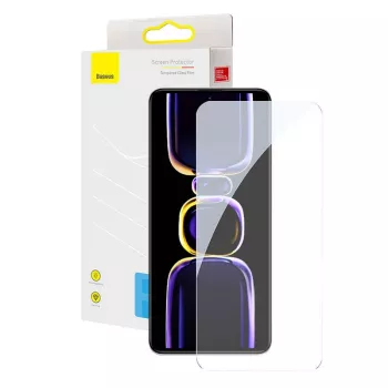 Tempered glass screen protector Baseus for Redmi K60 / K60 Pro, 0.3 mm thickness