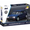 Cobi Volkswagen Golf GTI (1976-1983) Building Set, Blue, 1:35, 68 pieces