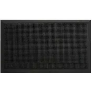 Floor mat PaperFlow K480323 Indoor Rectangle Rubber Black