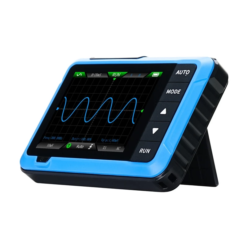 Portable 2-in-1 Mini Oscilloscope and Signal Generator Fnirsi DSO510 — 100 MHz Bandwidth, 1 GS/s Sample Rate