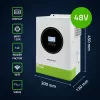 Hybrid solar inverter Off-Grid 6200W | 120A