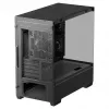 PC Midi Tower DeepCool CG380 3F — Black, 235×437×451 mm, supports 2x120 mm side + 1x120 mm rear fans, bottom PSU, 2.5 inch/3.5 inch HDD