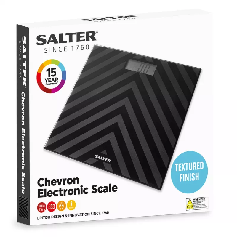 Bathroom Scale Salter SA00287 BACFEU16 Chevron Two Tone