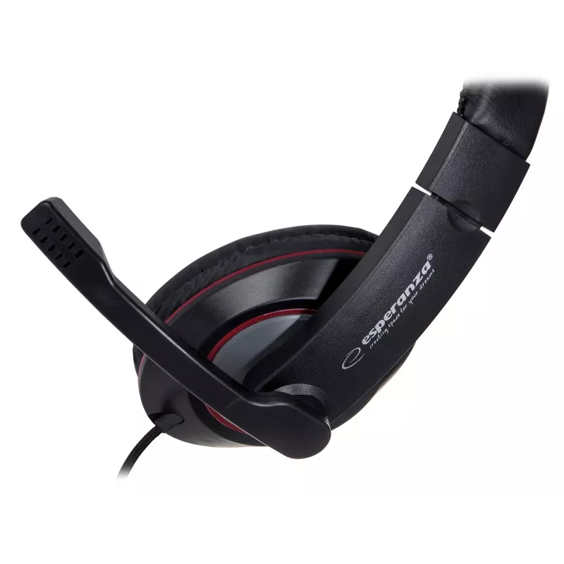 Wired Headphones ESPERANZA EH118, Circumaural, Head-band, 2.5 m Cable, 20–20,000 Hz