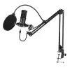 Studio microphone Easypix 62021 Black