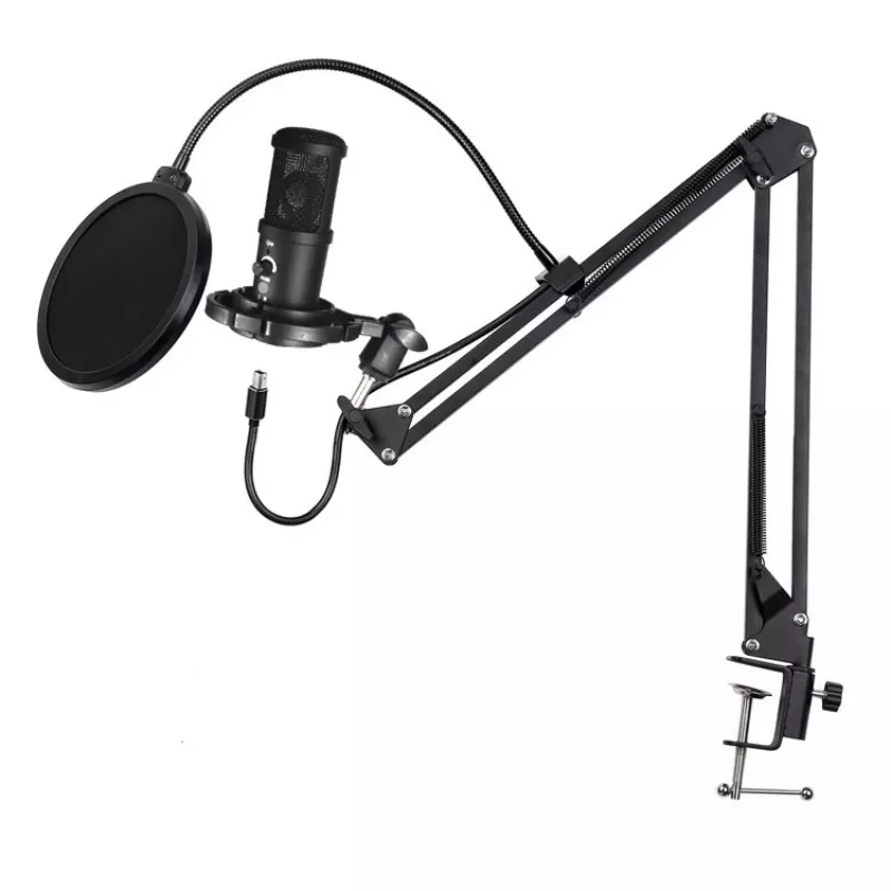 Studio microphone Easypix 62021 Black