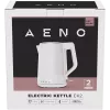 AENO Electric Kettle EK2: 1850-2200W, 1.5L, Strix, Double-walls, Non-heating body, Auto Power Off, Dry tank Protection