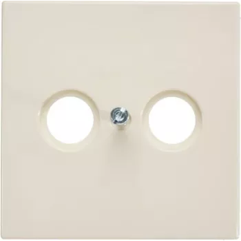Jung Cover Plate TV-, Radio-Socket Outlet LS 990, LS design, LS plus Creme-White LS 990 TV (LS 990 TV)