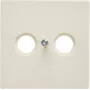 Jung Cover Plate TV-, Radio-Socket Outlet LS 990, LS design, LS plus Creme-White LS 990 TV (LS 990 TV)