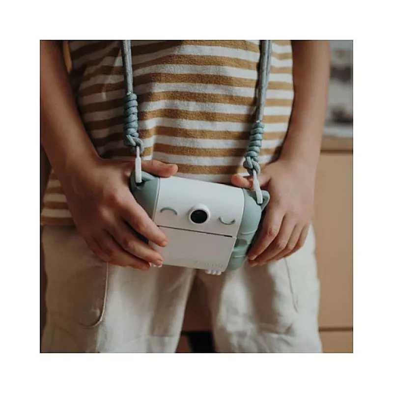 Children's digital camera KIDYWOLF Kidyprint Green White