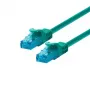 Ethernet patch cable LOGON Cat5e UTP 15 m, RJ-45 — green
