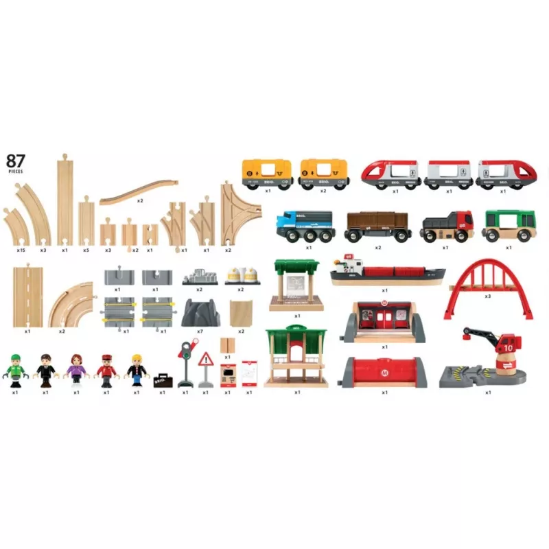 Train BRIO 33052 play vehicle/play track