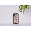 Protective smartphone case iKins for iPhone XS / iPhone X, diamond pattern, black