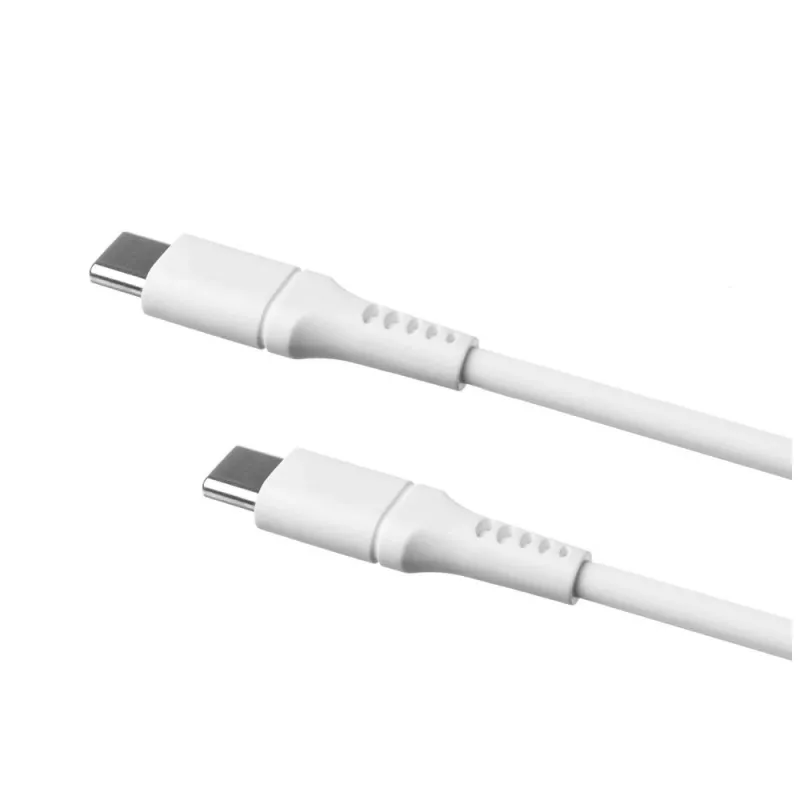 Fixed liquid silicone cable FIXDLS-CC12-WH 60W White USB data cable
