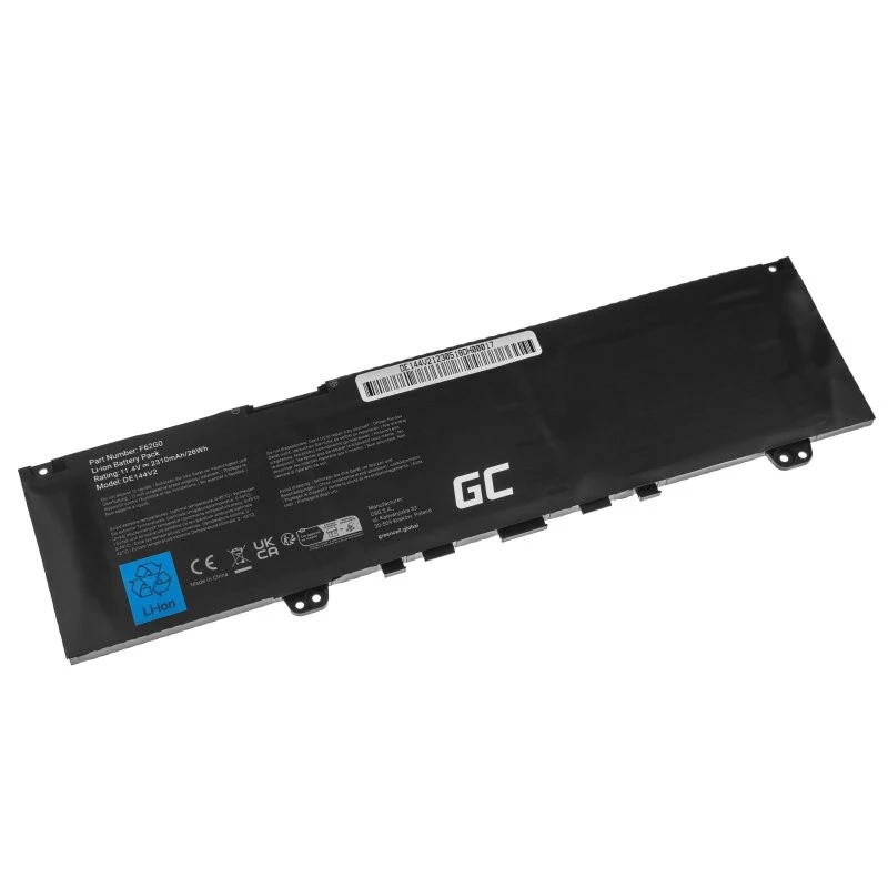 Battery Green Cell DE144V2 for DELL Inspiron 13 5370 7370 7373 7380 7386 Vostro 5370