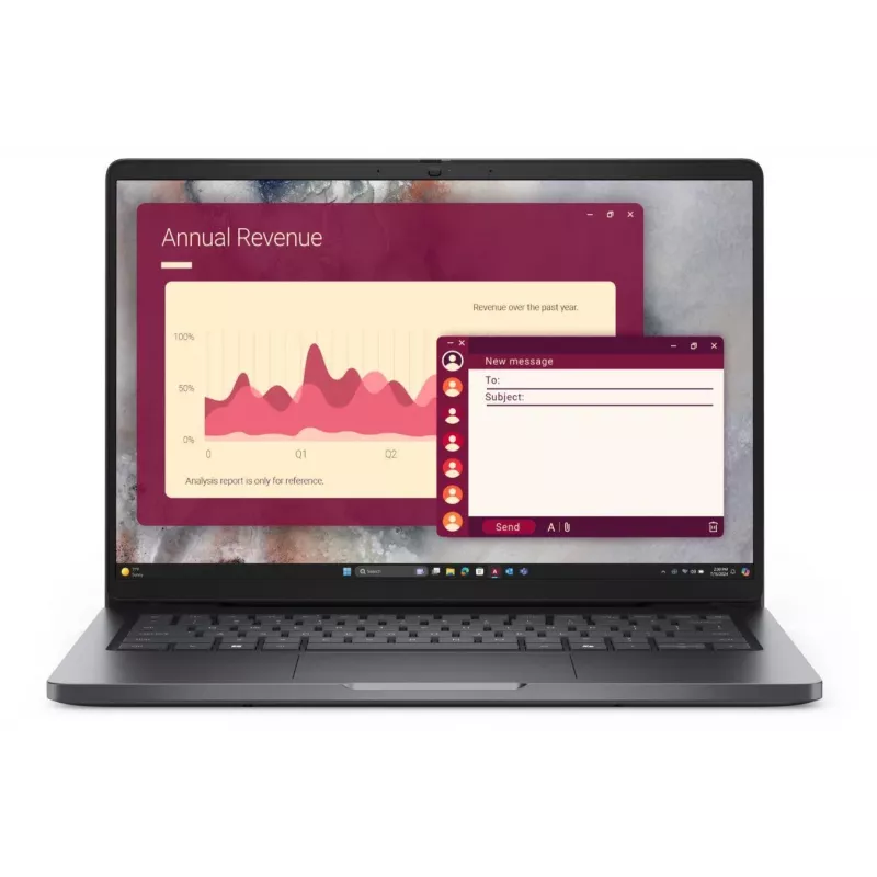 Notebook | DELL | Pro | CPU Intel Core 3 | 100U | 14 | 1920 x 1200 pixels | RAM 8 GB | DDR5-SDRAM | SSD 512 GB | Discrete graphics Not available | On-board graphics Yes | OS instal