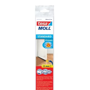 Door bottom seal Tesa 05405-101, self-adhesive, brown, 40 mm x 1 m