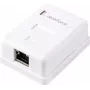 Renkforce Network Adapter Surface-Mount CAT 6 1 Port White (RF-4541182)