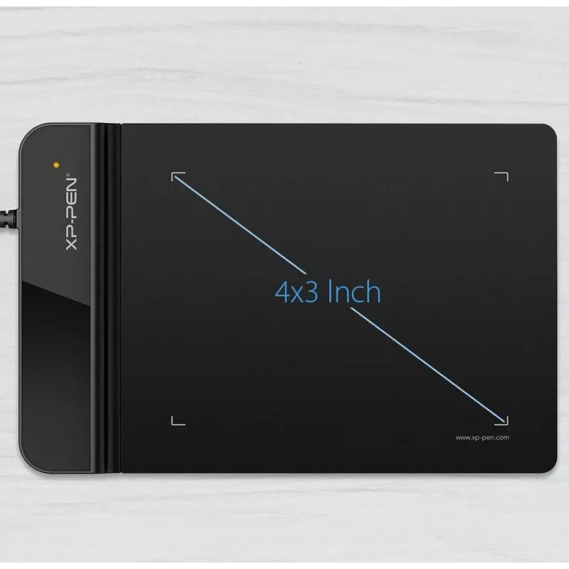 Graphics Drawing Tablet XP-Pen Star G430S wired, 5080 lpi, 101.6×76.2 mm active area, black