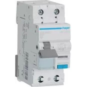 Hager RCBO Switch 1P+N 6kA B-32A 30mA ADS932D (ADS932D)