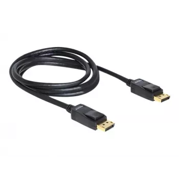 DisplayPort Cable DeLOCK 82585 2m Black