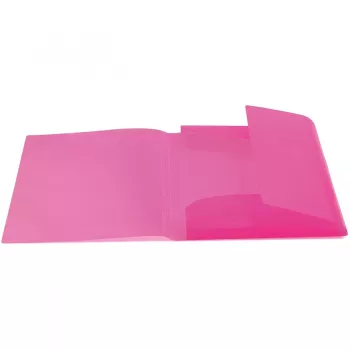 Folder Polypropylene (PP) Pink Translucent A4 HERMA 19505