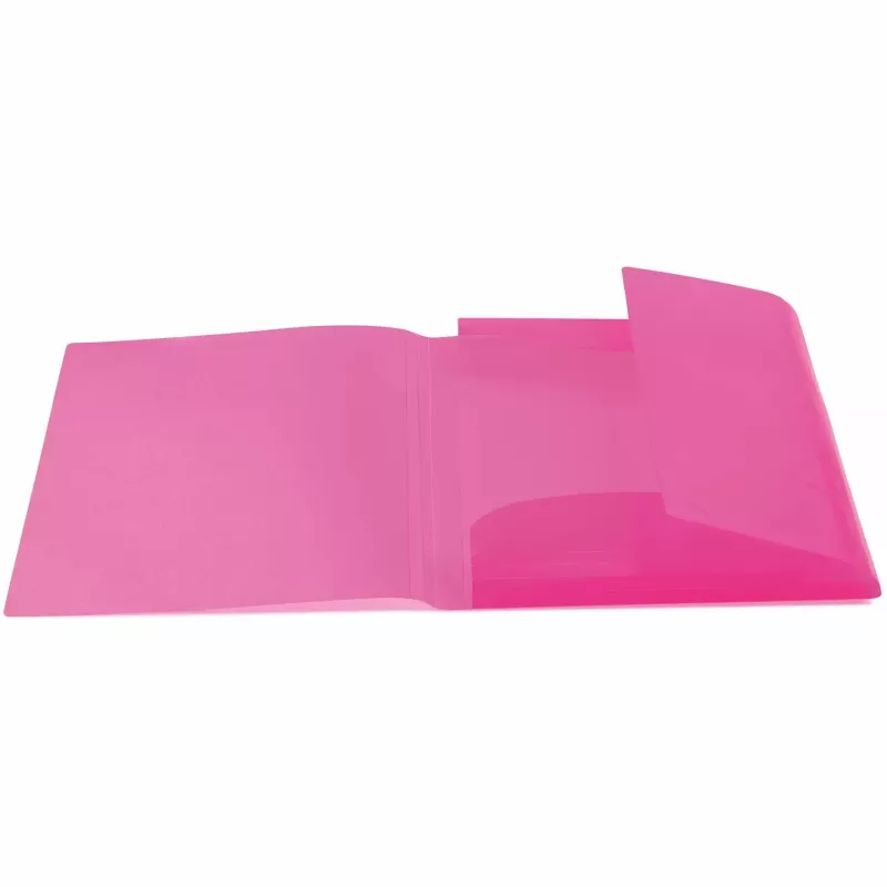 Folder Polypropylene (PP) Pink Translucent A4 HERMA 19505