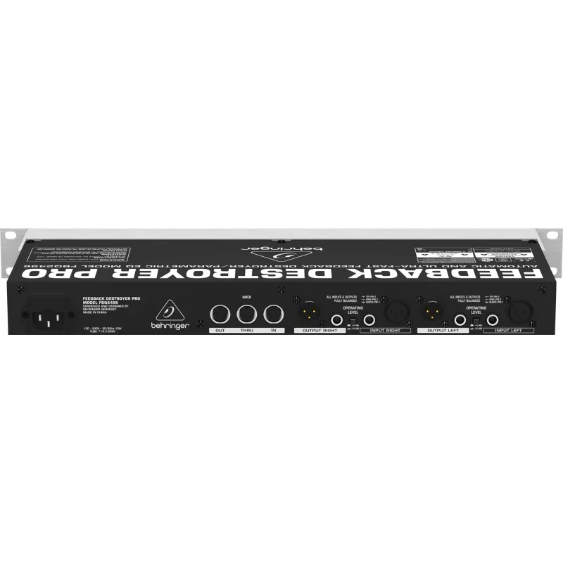 Behringer FBQ2496 audio equalizer