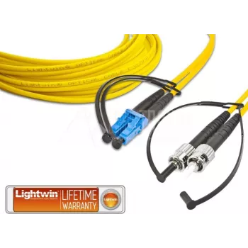 Lightwin LDP-09 LC-ST 5.0 Fibre Optic Cable 5 m Yellow (LDP-09 LC-ST 5.0)