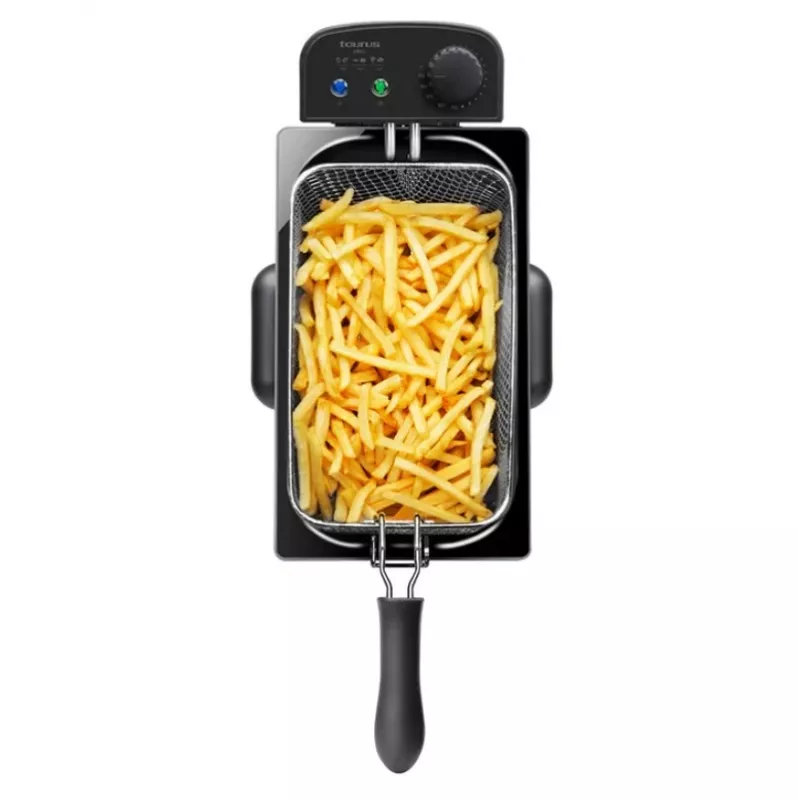 Deep fryer Taurus Fry 3 Single — 3 L capacity, 2000 W, stainless steel, adjustable thermostat 150–190°C
