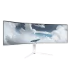 Curved monitor Arozzi Nova 49 inch (124.5 cm) Dual QHD 5120×1440 LED VA, 32:9, 4 ms, USB hub, speakers, white