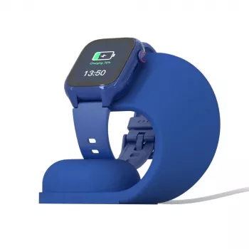 Charging stand Stelio ST-CHS01-NB — desktop charger stand, navy blue