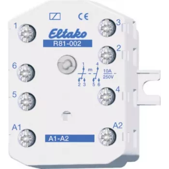 Eltako Electronics Switching Relay for Flush/Surface Mounting 2U 10A R81-002-230V (81002430)