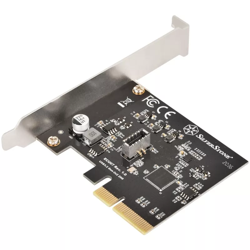 Expansion Card SILVERSTONE SST-ECU07 USB 3.0 PCIe — PCI Express USB 3.0 adapter