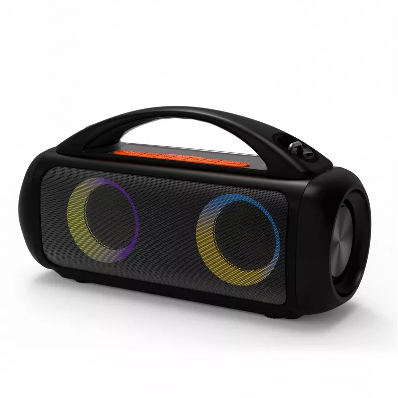 Portable speaker MEDIA-TECH MT3184 — Bluetooth 5.3, 60W RMS, IPX5, Li-Ion battery 16h, USB-C charging, MicroSD, TWS, microphone, remote