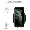 Armband Tellur A100 Black adjustable fit for smartphones — sports armband, universal size