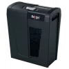 Paper shredder REXEL Secure X8 — cross-cut P-4, 4x40 mm, 8-sheet capacity, 14 L bin, black