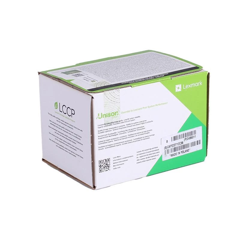 Lexmark Toner 24B6011 - Black - Capacity: 6.000 Pages (24B6011)