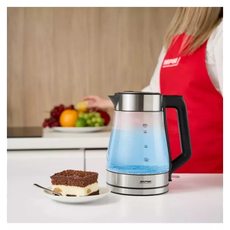 Electric kettle MPM 1.7L 2200W Black