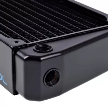 Alphacool NexXxoS XT45 - Radiator-Block - Brass - Cooper - Steel - Black - 1/4 - 1,5 bar - 12 cm (14234)