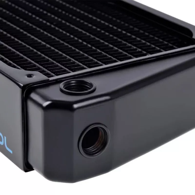 Alphacool NexXxoS XT45 - Radiator-Block - Brass - Cooper - Steel - Black - 1/4 - 1,5 bar - 12 cm (14234)