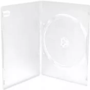 MEDIARANGE Accessory CD-/DVD-Rohlinge - DVD-Case - 1 Disks - Transparent - Plastic - 120 mm - RoHS