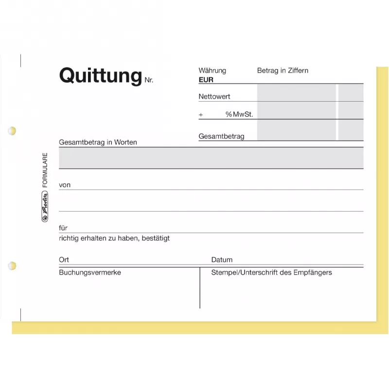 Business Form Herlitz 886622