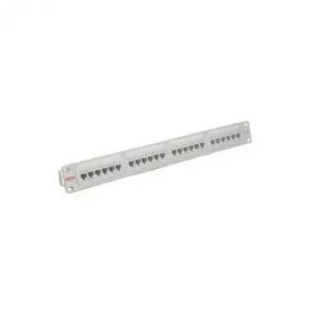 ROLINE Cat.5e 48,30cm (19)-Panel, 24 Ports, UTP, Light Grey (26.11.0347)