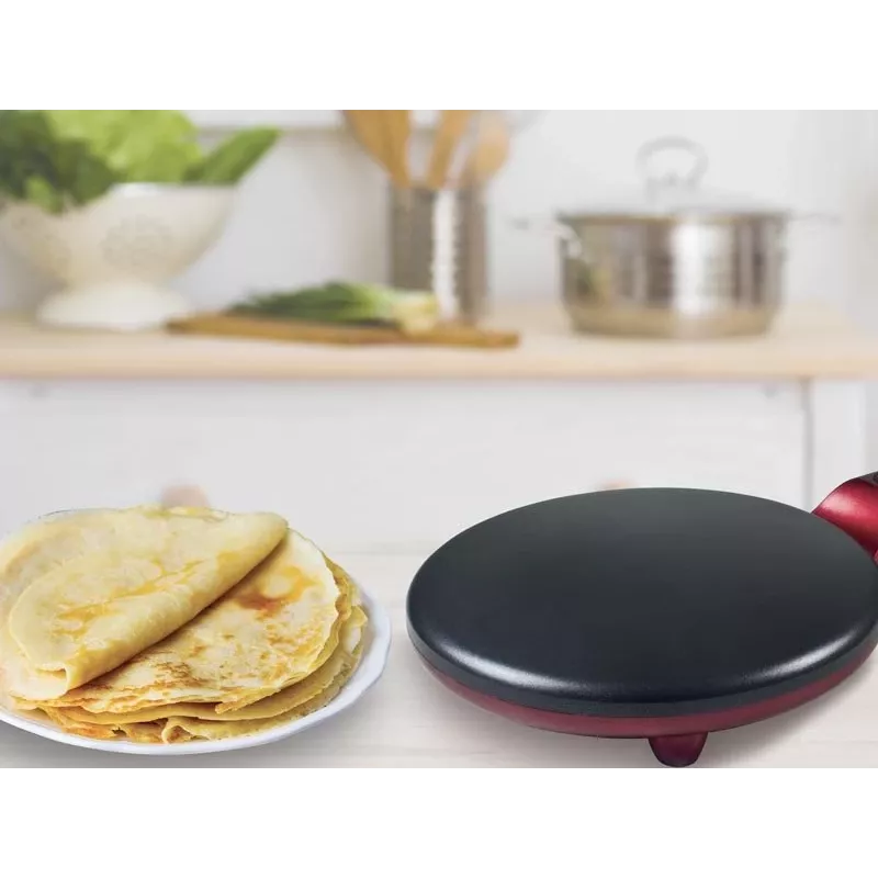 Crepe maker Beper BT.710Y - electric pancake maker, non-stick plate