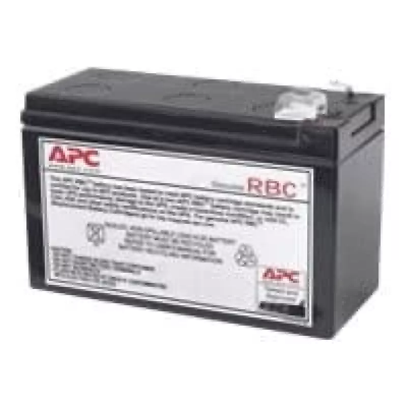 APC Battery Replacement Cartridge APCRBC110 (OEM), Sealed Lead Acid (VRLA), 1 pc(s), 84 VAh, Black, RoHS, 2.5 kg