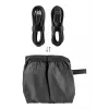 Lymphatic compression leg massager ActiveJet ACM-PLUS-A1 M, battery 25 W, black, 380×950×60 mm